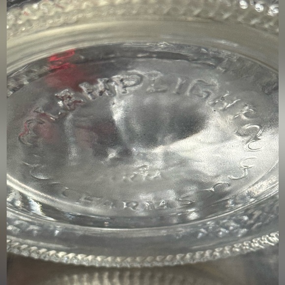 Vintage LampLight Farms Oil Lamp Clear Glass Base Horse & Buggy Design - Picture 12 of 12